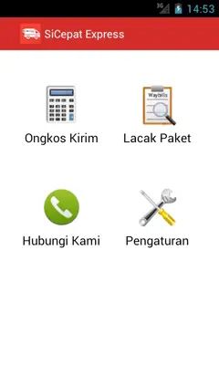 SiCepat Express android App screenshot 4